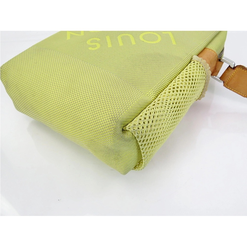 Louis Vuitton Lime Green Messenger Bag - Picture 6 of 16